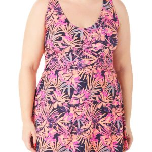 Women's One Piece Floral Print Swimsuit