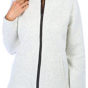 Women's Solid Quilted Jacket