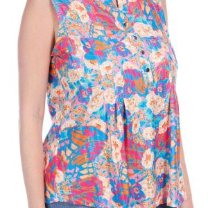 Women's Floral Sleeveless Top
