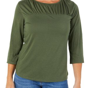 Women's Solid Color Top