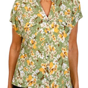 Women's Floral Print Top