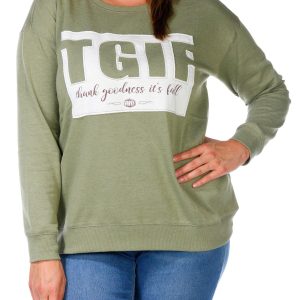 Women's Plus Fall Sweatshirt
