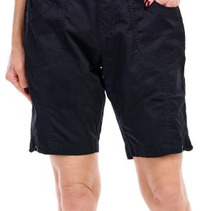 Women's Petite Solid Shorts
