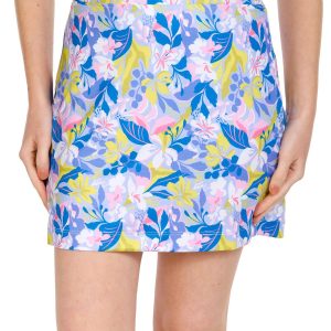 Women's Petite Floral Print Skort