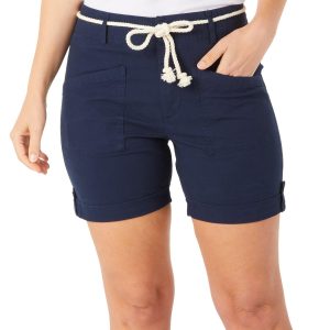Women's Petite Solid Shorts