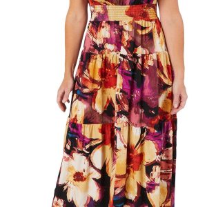Women's Floral Midi Dress