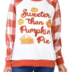 Women's Fall Pumpkin Top
