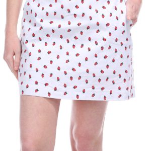 Women's Strawberry Print Skort