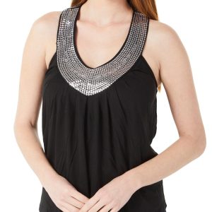 Women's Solid Sleeveless Top