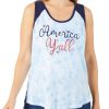 Women's Sleeveless Americana Top