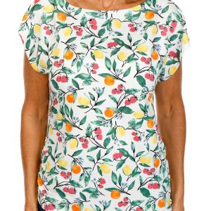 Women's Fruit Print Top