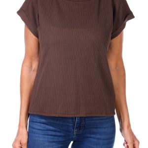 Women's Solid Ribbed Top