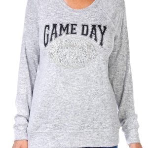 Women's Space Dye Football Top