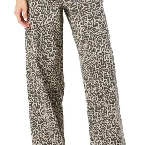 Juniors Leopard Print Pants