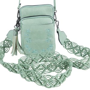Embroidered Crossbody