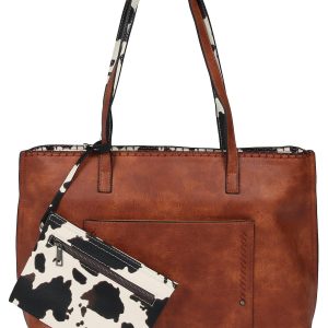 2 Pc Tote & Pouch Set