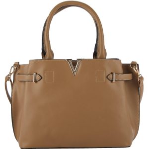 Double Handle V Satchel
