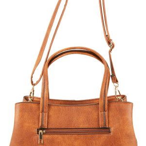 Multi-Zip Satchel Crossbody
