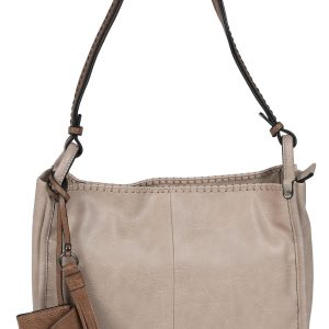 Faux Leather Satchel