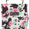 Floral Animal Print Flap Lunch Tote