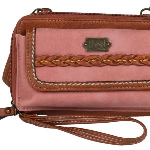 Vegan Leather Wallet On A String