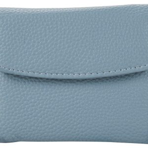 Pebble Grain Mini Trifold Wallet