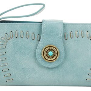 Vegan Leather Clutch Wallet