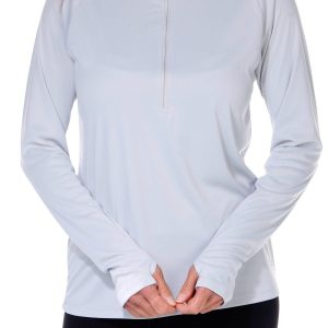 Women's Outdoor Solid Quarter Zip Top