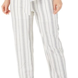 Women's Stripe Print Capris