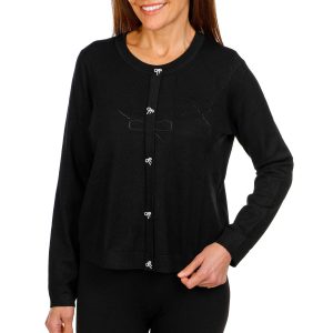 Women's Buttoned Long Sleeve Sweater