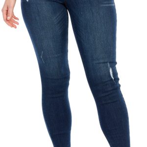 Women's Solid Skinny Jeans