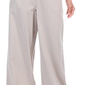 Women's Stripe Print Wide Leg Pants