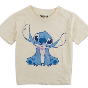 Little Girls Stitch Graphic Tee