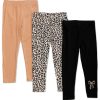 Little Girls 3 Pk Leggings