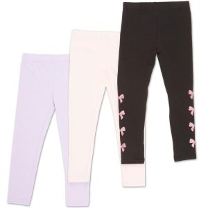 Little Girls 3 Pk Leggings