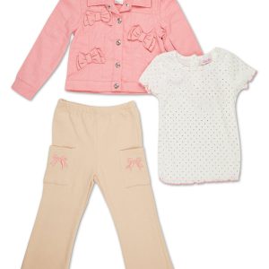 Little Girls 3 Pc Pants Set