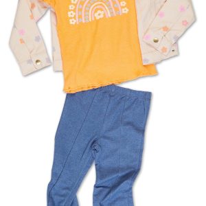 Little Girls 3 Pc Pants Set