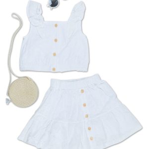 Little Girls 4 Pc Skirt Set