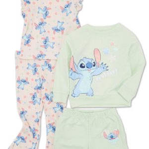 Little Girls 4 Pc Pants Set