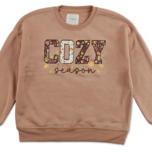 Girls Fall Cozy Sweatshirt