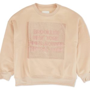 Girls New York Crew Neck Sweater