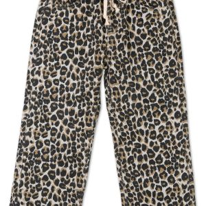 Girls Animal Print Jeans