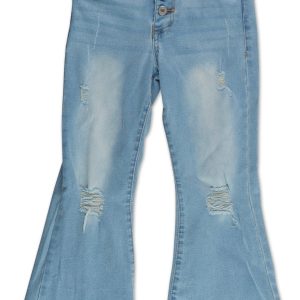 Girls Flare Leg Jeans