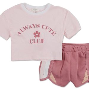 Girls 2 Pk Shorts Set