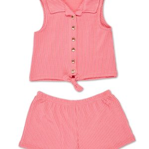 Girls 2 Pc Shorts Set