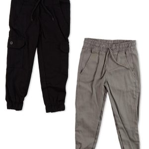 Little Boys 2 Pk Jogger Pants