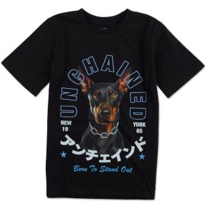 Boys Unchained Dog Graphic Tee