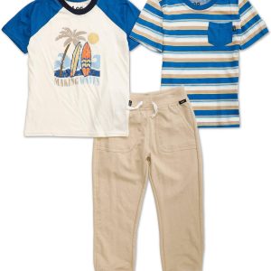 Little Boys 3 Pc Pants Set
