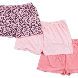 Girls 3 Pc Sleepwear Shorts