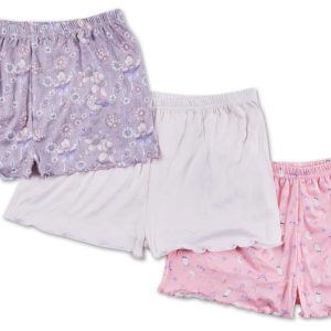 Girls 3 Pk Sleepwear Shorts